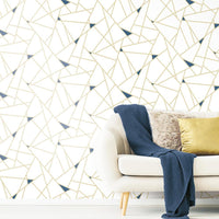 Fracture Peel and Stick Wallpaper Peel and Stick Wallpaper RoomMates   