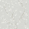 Cherry Blossom Peel and Stick Wallpaper Peel and Stick Wallpaper RoomMates Roll Neutral 