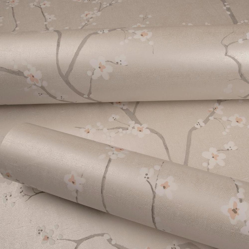 Cherry Blossom Peel and Stick Wallpaper Peel and Stick Wallpaper RoomMates   