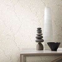 Cherry Blossom Peel and Stick Wallpaper Peel and Stick Wallpaper RoomMates   
