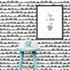 Doodle Scallop Peel and Stick Wallpaper Peel and Stick Wallpaper RoomMates   