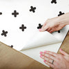 X Marks the Spot Peel and Stick Wallpaper Peel and Stick Wallpaper RoomMates   