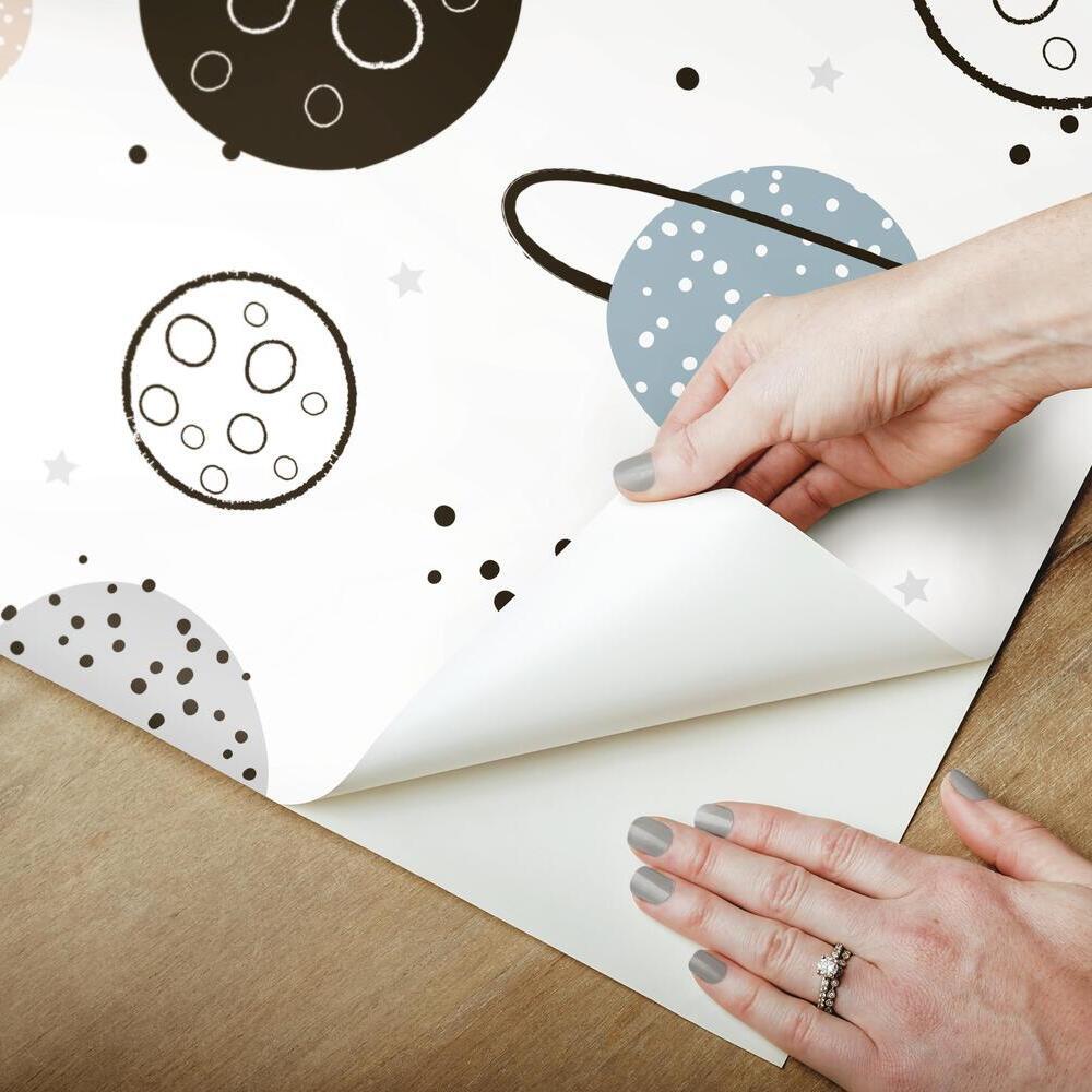 Planets Peel and Stick Wallpaper Peel and Stick Wallpaper RoomMates   