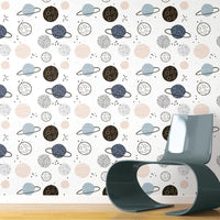 Planets Peel and Stick Wallpaper Peel and Stick Wallpaper RoomMates   