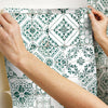 Mediterranean Tile Peel and Stick Wallpaper Peel and Stick Wallpaper RoomMates   
