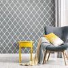 Modern Trellis Peel and Stick Wallpaper Peel and Stick Wallpaper RoomMates   