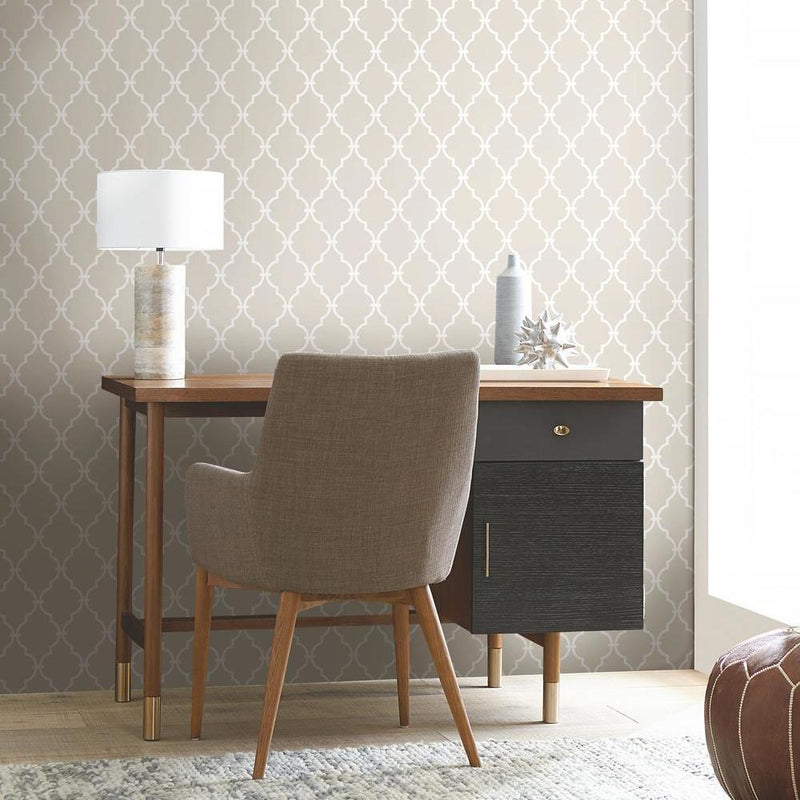 Modern Trellis Peel and Stick Wallpaper Peel and Stick Wallpaper RoomMates   