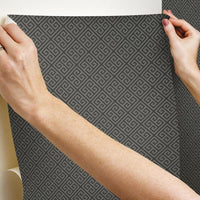 Greek Key Peel and Stick Wallpaper Peel and Stick Wallpaper RoomMates   