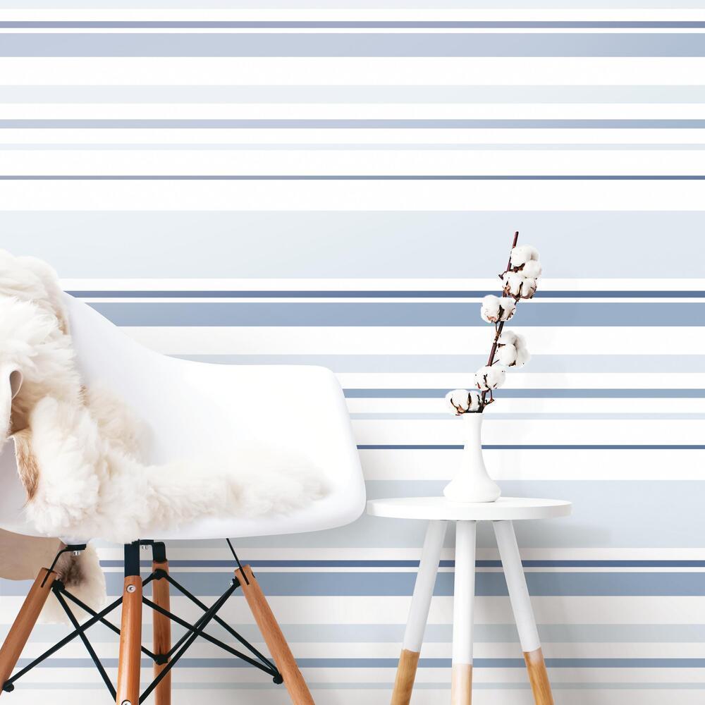 Stripes Peel and Stick Wallpaper Peel and Stick Wallpaper RoomMates   
