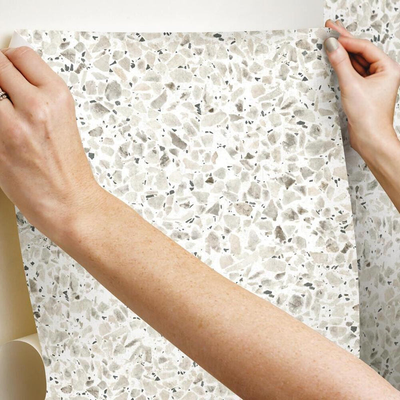 Terrazzo Peel and Stick Wallpaper Peel and Stick Wallpaper RoomMates   