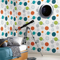 Planets Peel and Stick Wallpaper Peel and Stick Wallpaper RoomMates   