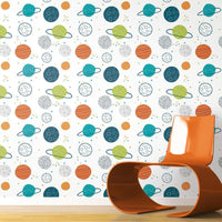 Planets Peel and Stick Wallpaper Peel and Stick Wallpaper RoomMates   