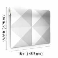 Origami Peel and Stick Wallpaper Peel and Stick Wallpaper RoomMates   