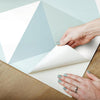 Origami Peel and Stick Wallpaper Peel and Stick Wallpaper RoomMates   