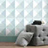 Origami Peel and Stick Wallpaper Peel and Stick Wallpaper RoomMates   