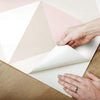 Origami Peel and Stick Wallpaper Peel and Stick Wallpaper RoomMates   