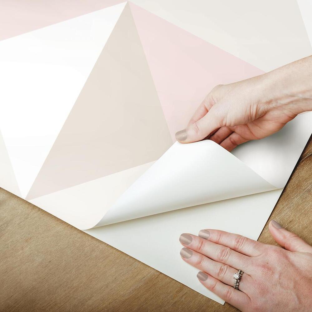 Origami Peel and Stick Wallpaper Peel and Stick Wallpaper RoomMates   