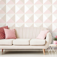 Origami Peel and Stick Wallpaper Peel and Stick Wallpaper RoomMates   