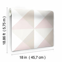 Origami Peel and Stick Wallpaper Peel and Stick Wallpaper RoomMates   