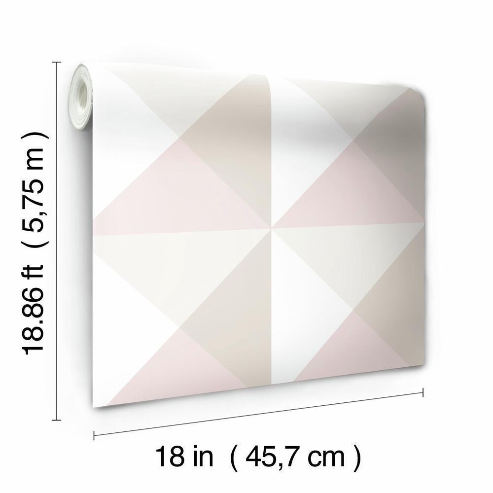 Origami Peel and Stick Wallpaper Peel and Stick Wallpaper RoomMates   