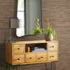 Faux Grasscloth Peel and Stick Wallpaper Peel and Stick Wallpaper RoomMates   