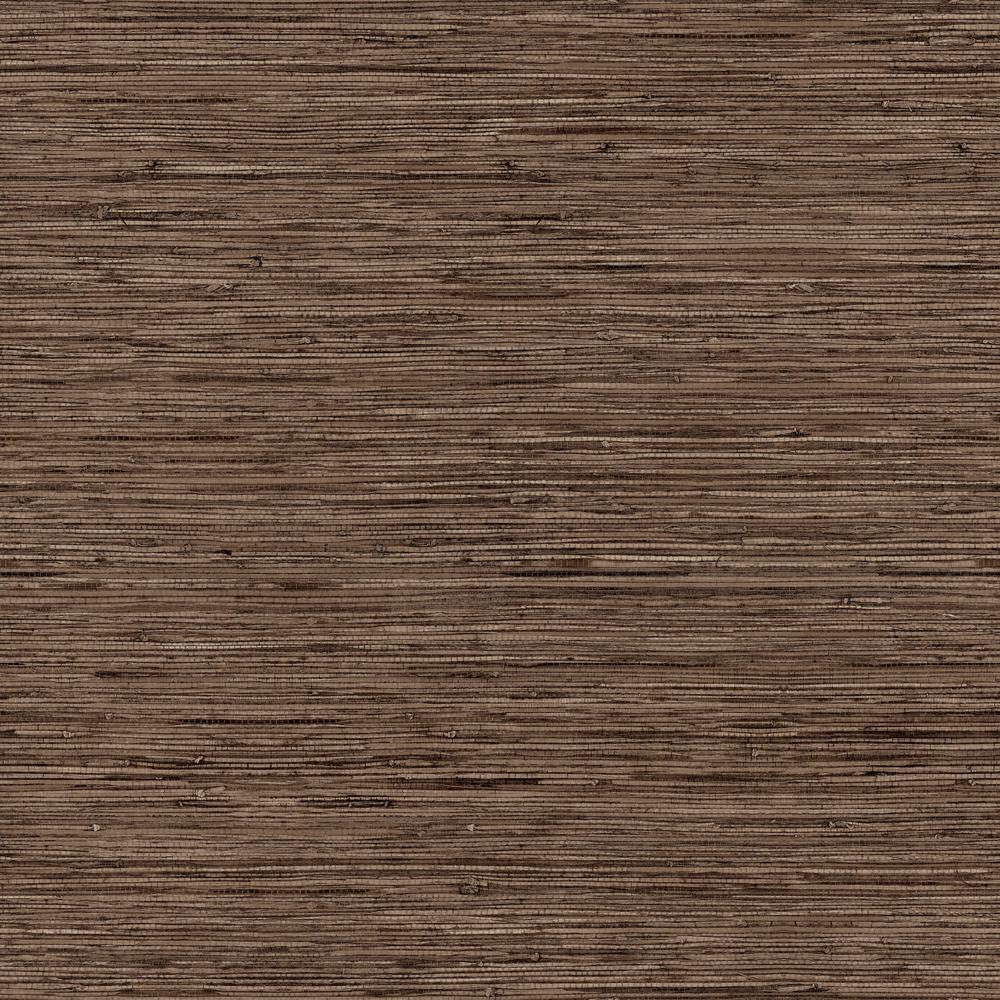 Faux Grasscloth Peel and Stick Wallpaper Peel and Stick Wallpaper RoomMates Roll Brown 