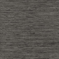 Faux Grasscloth Peel and Stick Wallpaper Peel and Stick Wallpaper RoomMates Roll Dark Gray 