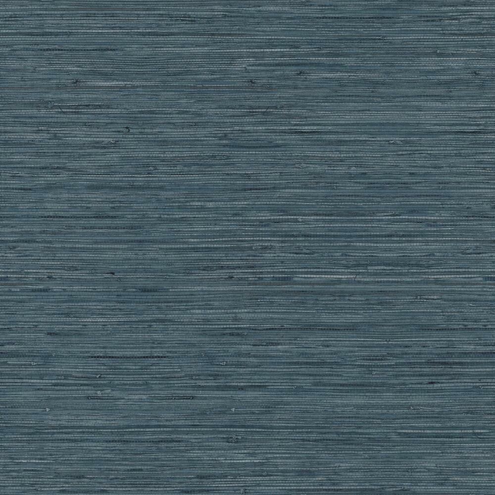 Faux Grasscloth Peel and Stick Wallpaper Peel and Stick Wallpaper RoomMates Roll Navy 