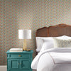 Floral Ditzy Vine Peel and Stick Wallpaper Peel and Stick Wallpaper RoomMates   
