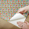 Floral Ditzy Vine Peel and Stick Wallpaper Peel and Stick Wallpaper RoomMates   