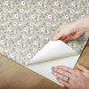 Floral Ditzy Vine Peel and Stick Wallpaper Peel and Stick Wallpaper RoomMates   
