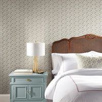 Floral Ditzy Vine Peel and Stick Wallpaper Peel and Stick Wallpaper RoomMates   