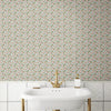 Floral Ditzy Vine Peel and Stick Wallpaper Peel and Stick Wallpaper RoomMates   