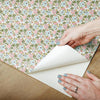 Floral Ditzy Vine Peel and Stick Wallpaper Peel and Stick Wallpaper RoomMates   