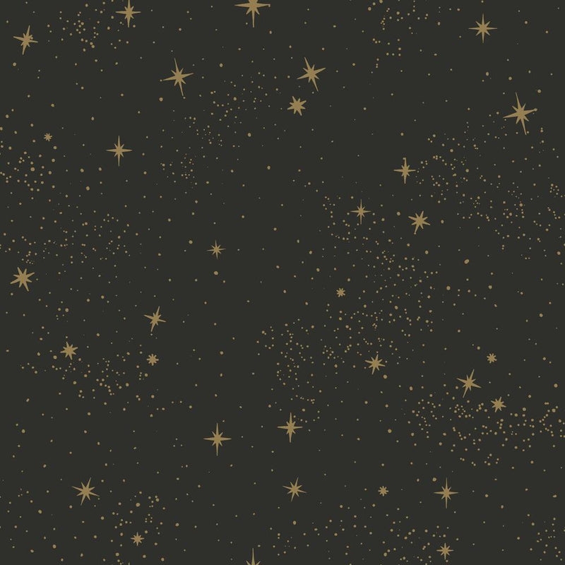 Upon a Star Peel and Stick Wallpaper Peel and Stick Wallpaper RoomMates Roll Black 