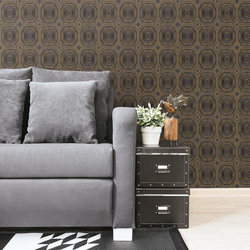 Bee's Knees Peel and Stick Wallpaper Peel and Stick Wallpaper RoomMates   