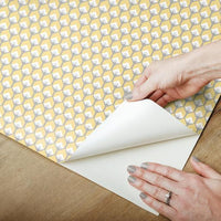 3D Petite Hexagons Peel and Stick Wallpaper Peel and Stick Wallpaper RoomMates   