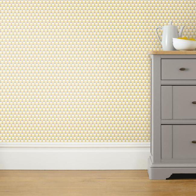 3D Petite Hexagons Peel and Stick Wallpaper Peel and Stick Wallpaper RoomMates   