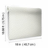 3D Petite Hexagons Peel and Stick Wallpaper Peel and Stick Wallpaper RoomMates   