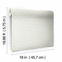 3D Petite Hexagons Peel and Stick Wallpaper Peel and Stick Wallpaper RoomMates   