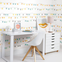 Lanterns Peel and Stick Wallpaper Peel and Stick Wallpaper RoomMates   