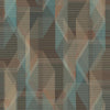 Debonair Geometric Peel and Stick Wallpaper Peel and Stick Wallpaper RoomMates Roll Brown 