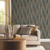 Debonair Geometric Peel and Stick Wallpaper Peel and Stick Wallpaper RoomMates   