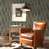 Debonair Geometric Peel and Stick Wallpaper Peel and Stick Wallpaper RoomMates   