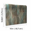 Debonair Geometric Peel and Stick Wallpaper Peel and Stick Wallpaper RoomMates   