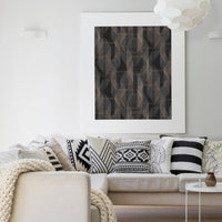 Debonair Geometric Peel and Stick Wallpaper Peel and Stick Wallpaper RoomMates   