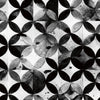 Paul Brent Moroccan Tile Peel and Stick Wallpaper Peel and Stick Wallpaper RoomMates Roll Black 