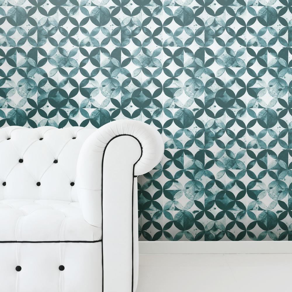 Paul Brent Moroccan Tile Peel and Stick Wallpaper Peel and Stick Wallpaper RoomMates   