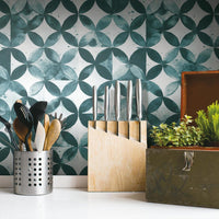 Paul Brent Moroccan Tile Peel and Stick Wallpaper Peel and Stick Wallpaper RoomMates   