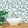 Mid-Century Geometric Peel and Stick Wallpaper Peel and Stick Wallpaper RoomMates   
